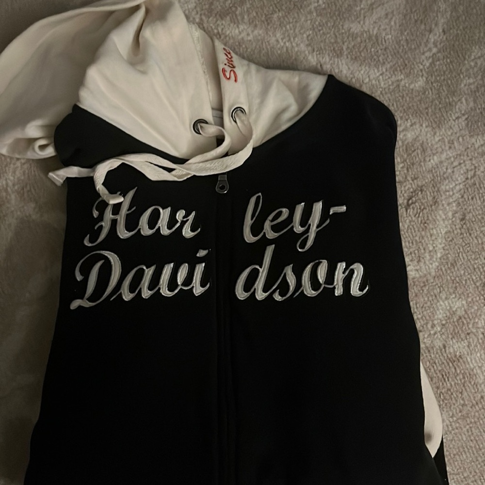 Harley Davidson Zip Up Hoodie